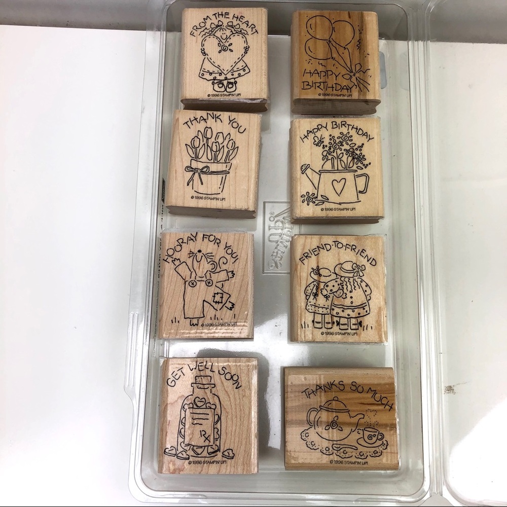 Stampin’ Up 8 piece Stamp Set Nice and Easy Notes